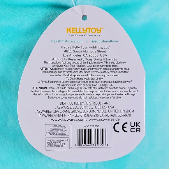 Squishmallow Anneli The Ferret 14" UltraSoft Valentine's Day Toy Plush NWT - Picture 6 of 6